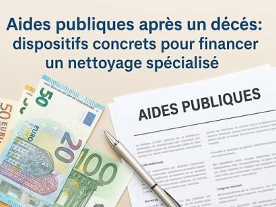 Aides publiques après un décès